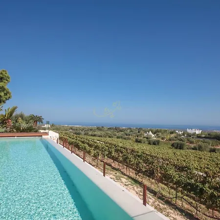 Td Tenuta Donna Madia Sea View Pool Over Vineyard Villa Monopoli